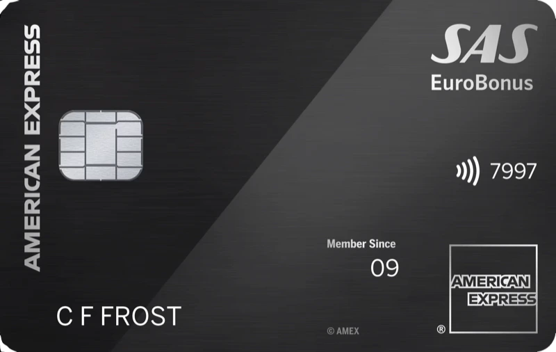 SAS EuroBonus American Express® Elite Card – produktbilde