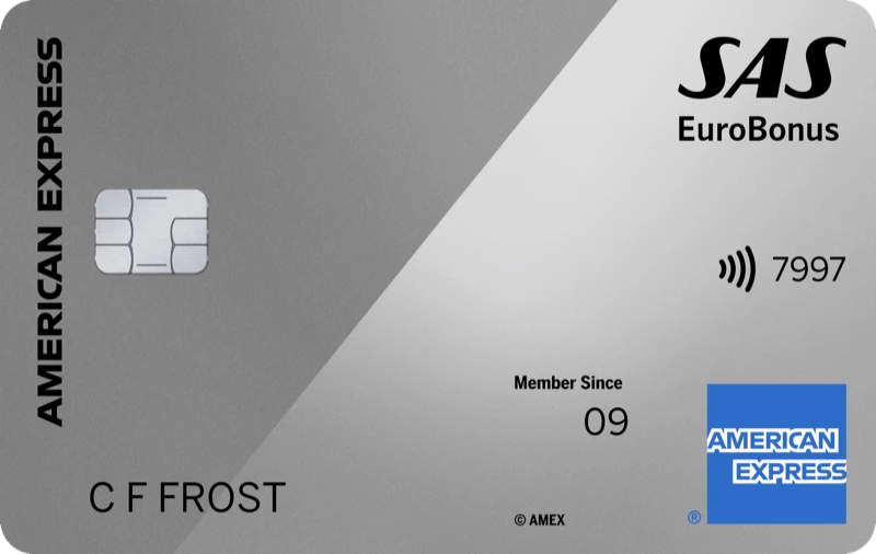 SAS EuroBonus American Express® Premium Card – produktbilde